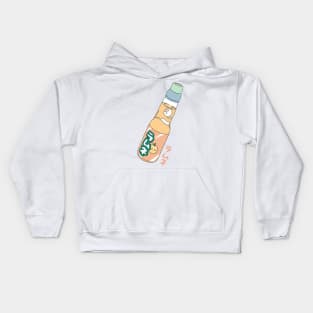 Kawaii Orange Soda Drink Kids Hoodie